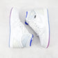 Designer White Jordan 1 High Q ( Customs And Box ), Jordan 1 Sneakers Active