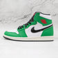 Designer GREEN Jordan 1 High Q ( Customs And Box ), Jordan 1 Sneakers Active