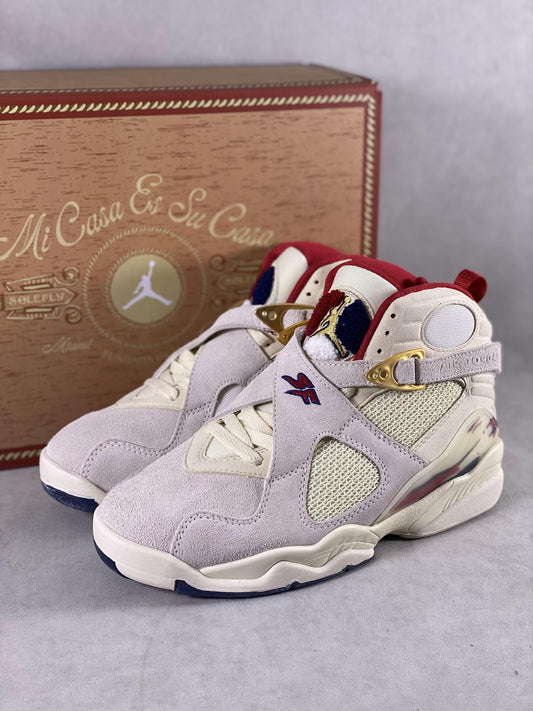 Designer SoleFly x Air Jordan 8 "Mi Casa Es Su Casa"