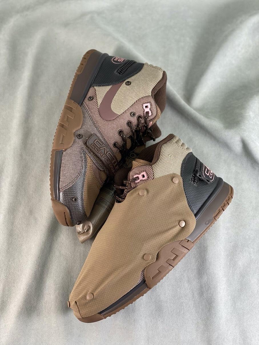 Designer Travis Scott x Air Trainer 1 Wheat DR7515-200