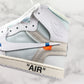 Designer Air Jordan 1 OFF-W High Q ( Customs And Box ), Jordan 1 Sneakers Active A12