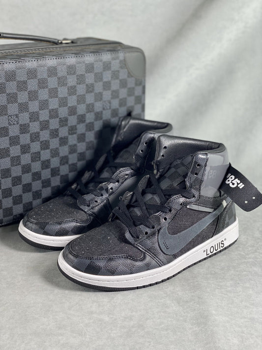 Designer Air Jordan 1 x LV Logo