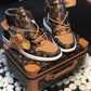 Designer Air Jordan 1 LV High Q ( Customs And Box ), Jordan 1 Sneakers Active A11