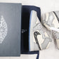 Designer Dior x Air Jordan 1 High OG "Grey"AJ1 High Q