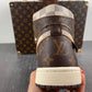 Designer Air Jordan 1 x LV x OFF-W Monogram