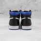 Designer Black Blue Jordan 1 High Q ( Customs And Box ), Jordan 1 Sneakers Active