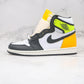 Designer Air Jordan 1 Vlot Gold High Q ( Customs And Box ), Jordan 1 Sneakers Active