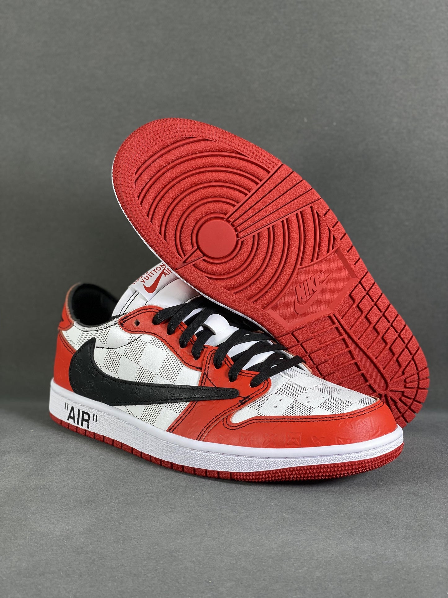 Designer Air Jordan 1 Low x Off-White x Travis Scott DZ2403 006