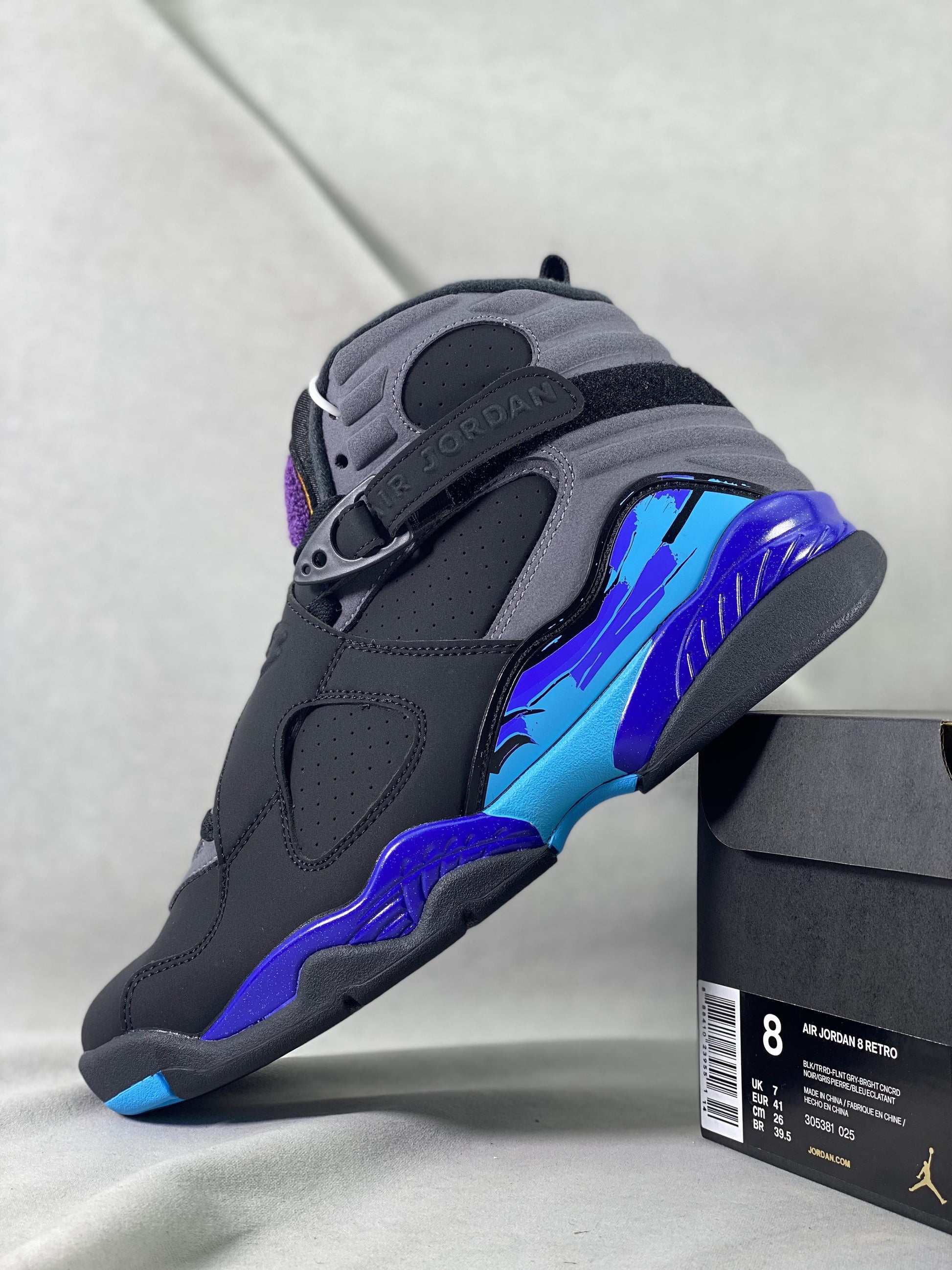 Designer Air Jordan 8 Aqua