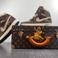 Designer Air Jordan 1 x LV x OFF-W Monogram