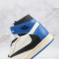 Designer Blue T-Scott x Fragment x Air Jordan 1 High Q ( Customs And Box ), Jordan 1 Sneakers Active