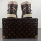 Designer Air Jordan 1 x LV x OFF-W Monogram