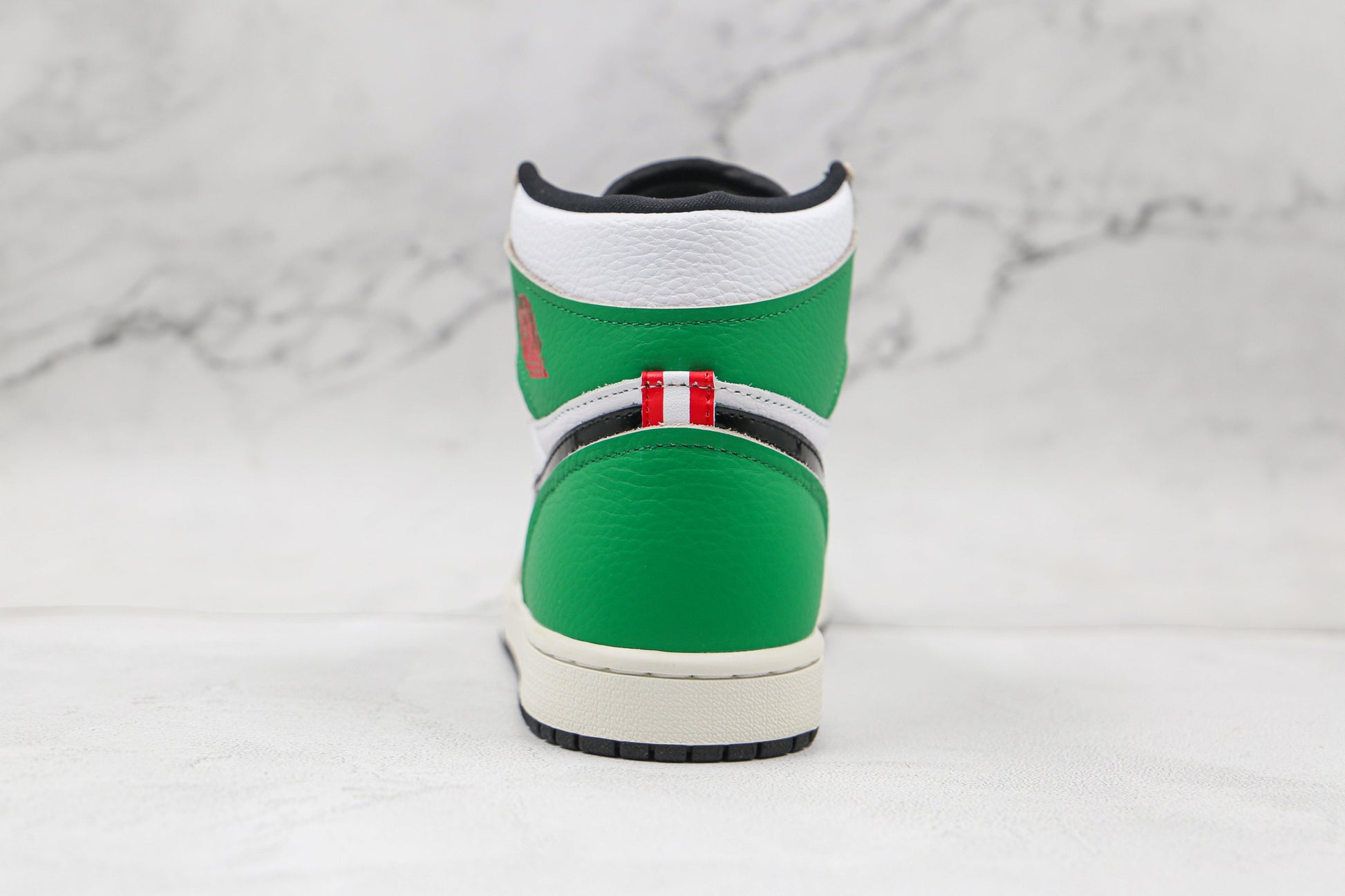 Designer GREEN Jordan 1 High Q ( Customs And Box ), Jordan 1 Sneakers Active