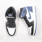 Designer BLUE BLACK Jordan 1 High Q ( Customs And Box ), Jordan 1 Sneakers Active