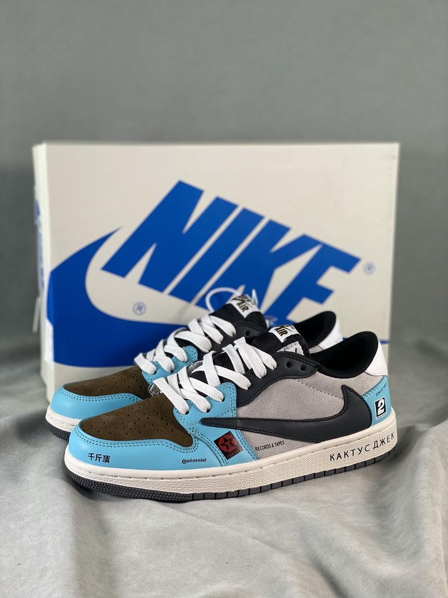 Designer Travis Scott x Air Jordan 1 Low OG SP 'JACKBOYS' DM7866-009