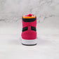 Designer RED Jordan 1 High Q Zoom Air ( Customs And Box ), Jordan 1 Sneakers Active