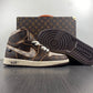 Designer Air Jordan 1 x LV x OFF-W Monogram