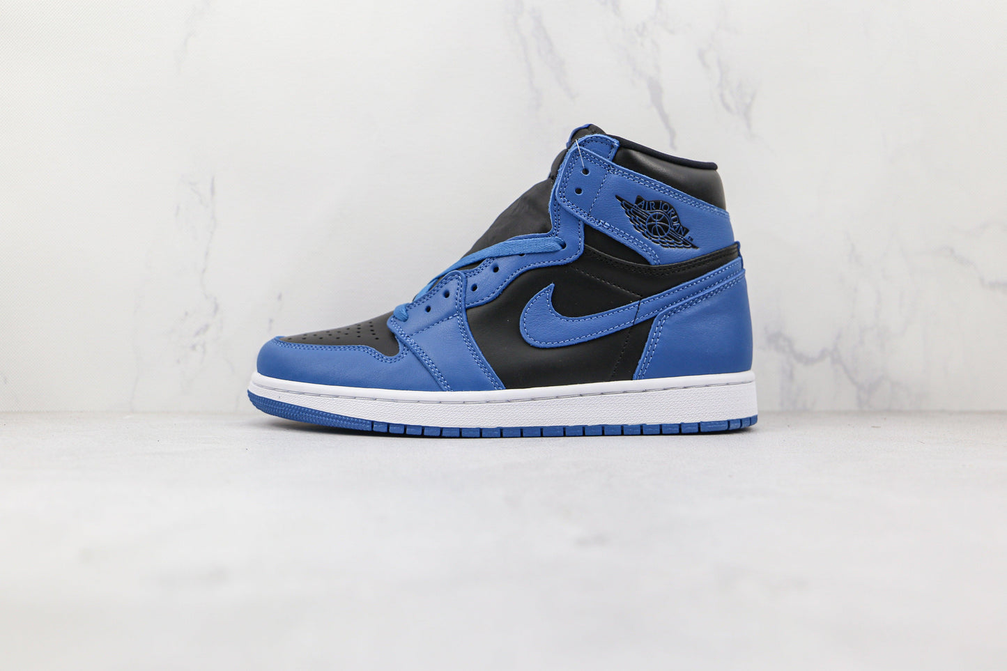 Designer Blue Black Jordan 1 High Q