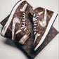 Designer Air Jordan 1 x LV x OFF-W Monogram