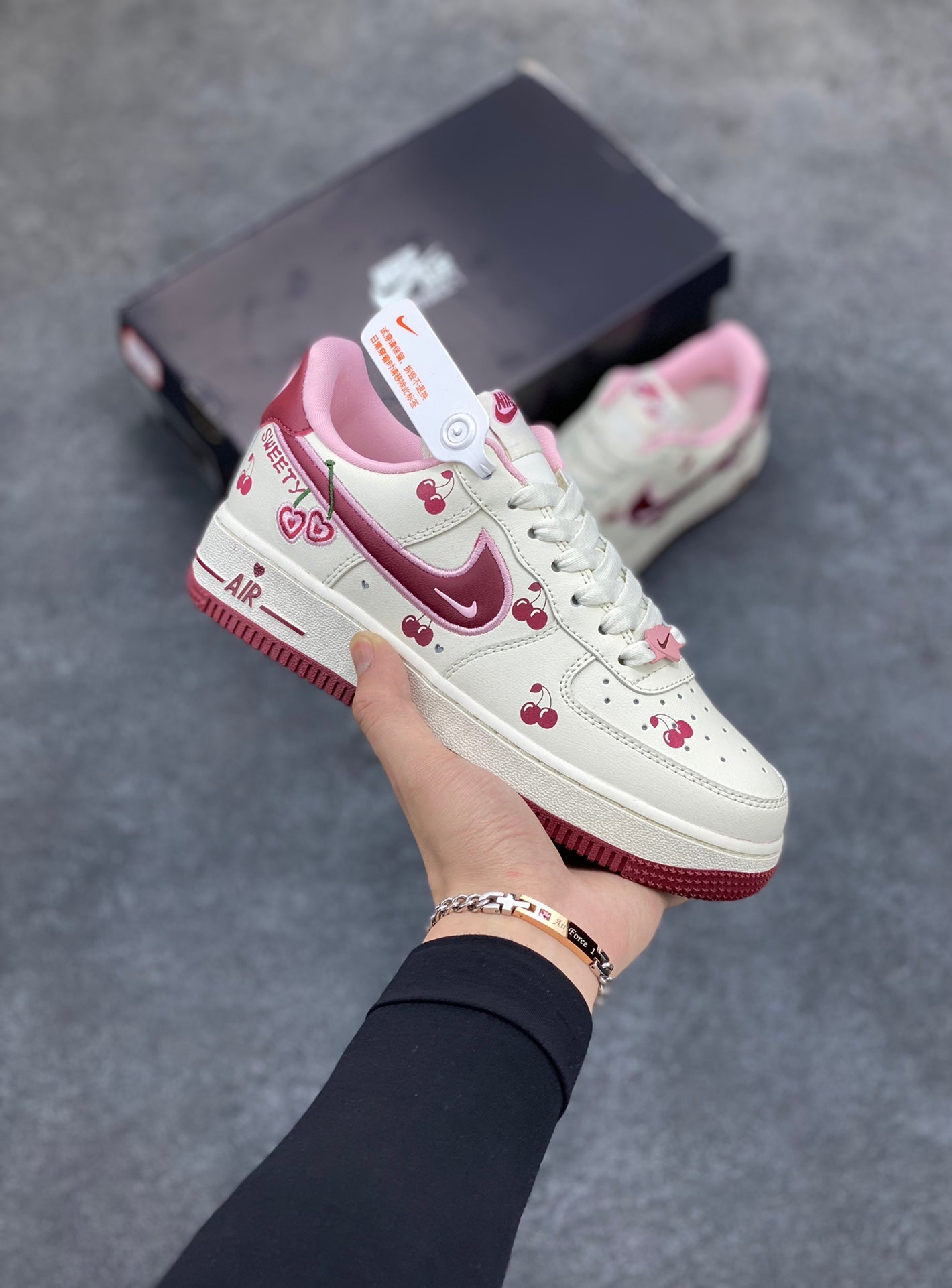 Designer Air Force 1'07 Low Valentine's Day