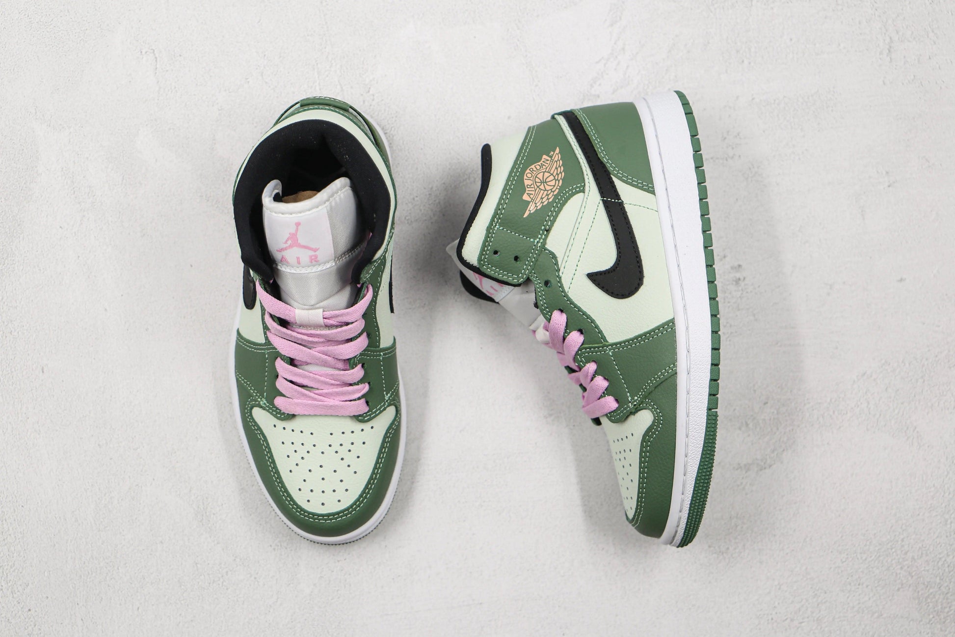 Designer Air Jordan 1 Dutch Green High Q