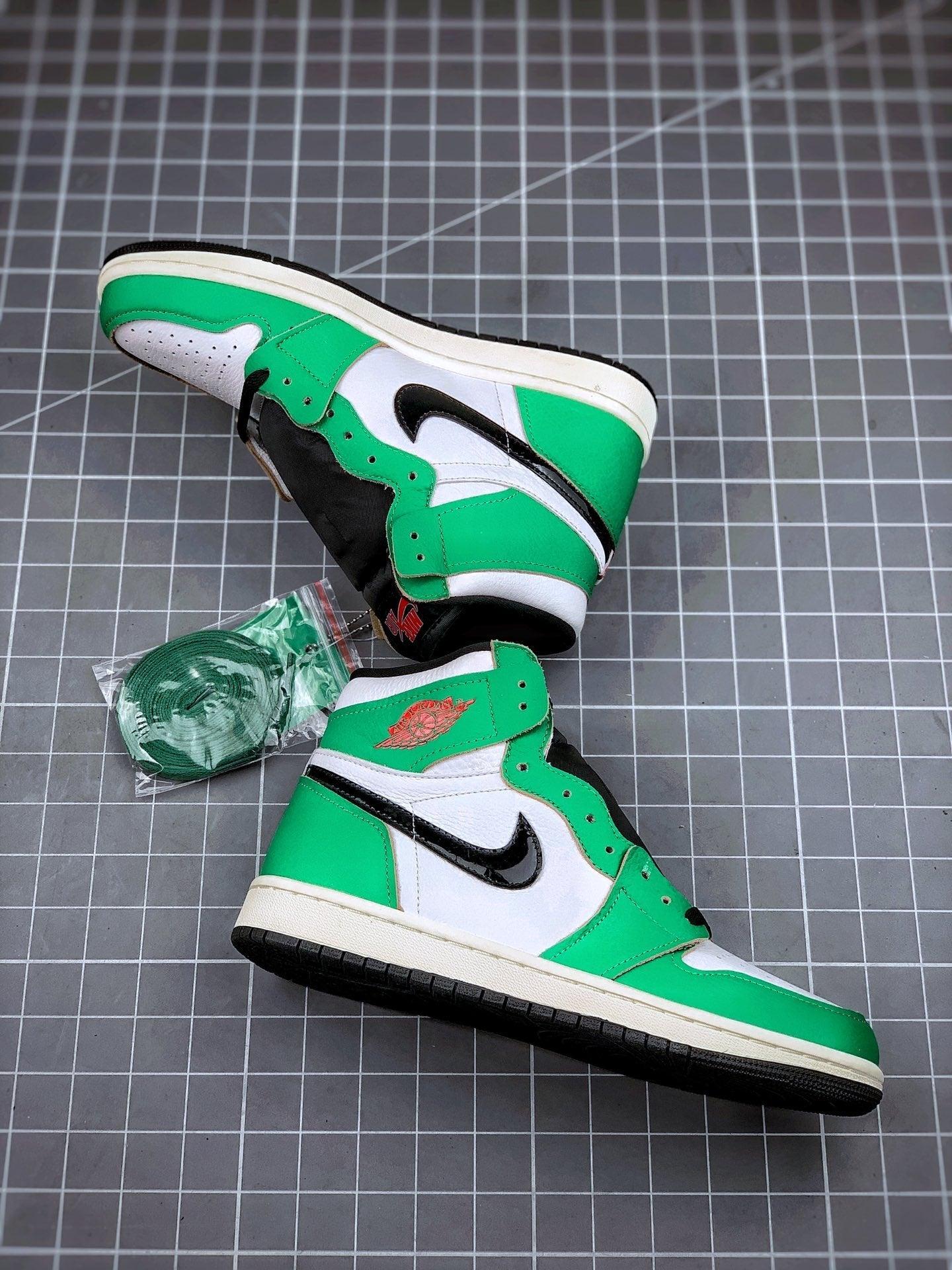 Designer Air Jordan 1 High OG Lucky Green DB4612-300