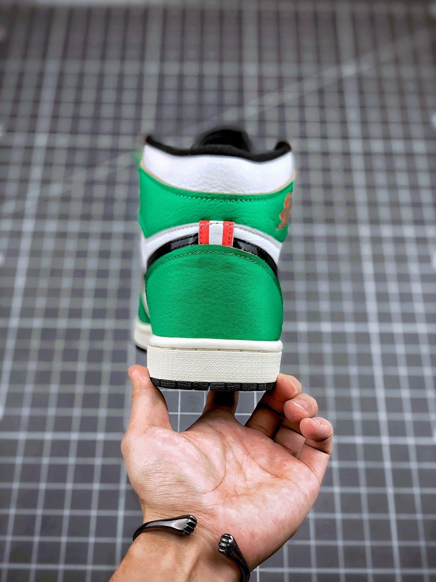 Designer Air Jordan 1 High OG Lucky Green DB4612-300