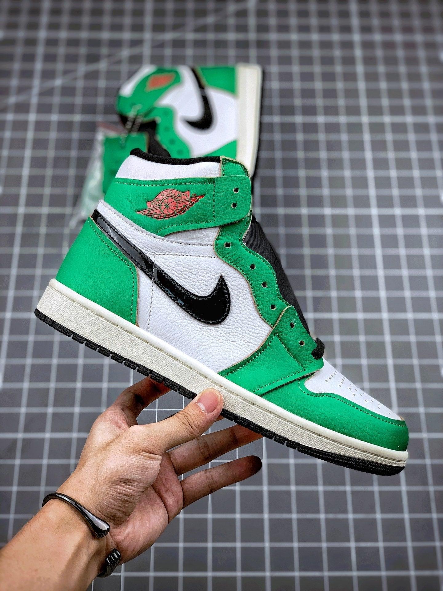 Designer Air Jordan 1 High OG Lucky Green DB4612-300