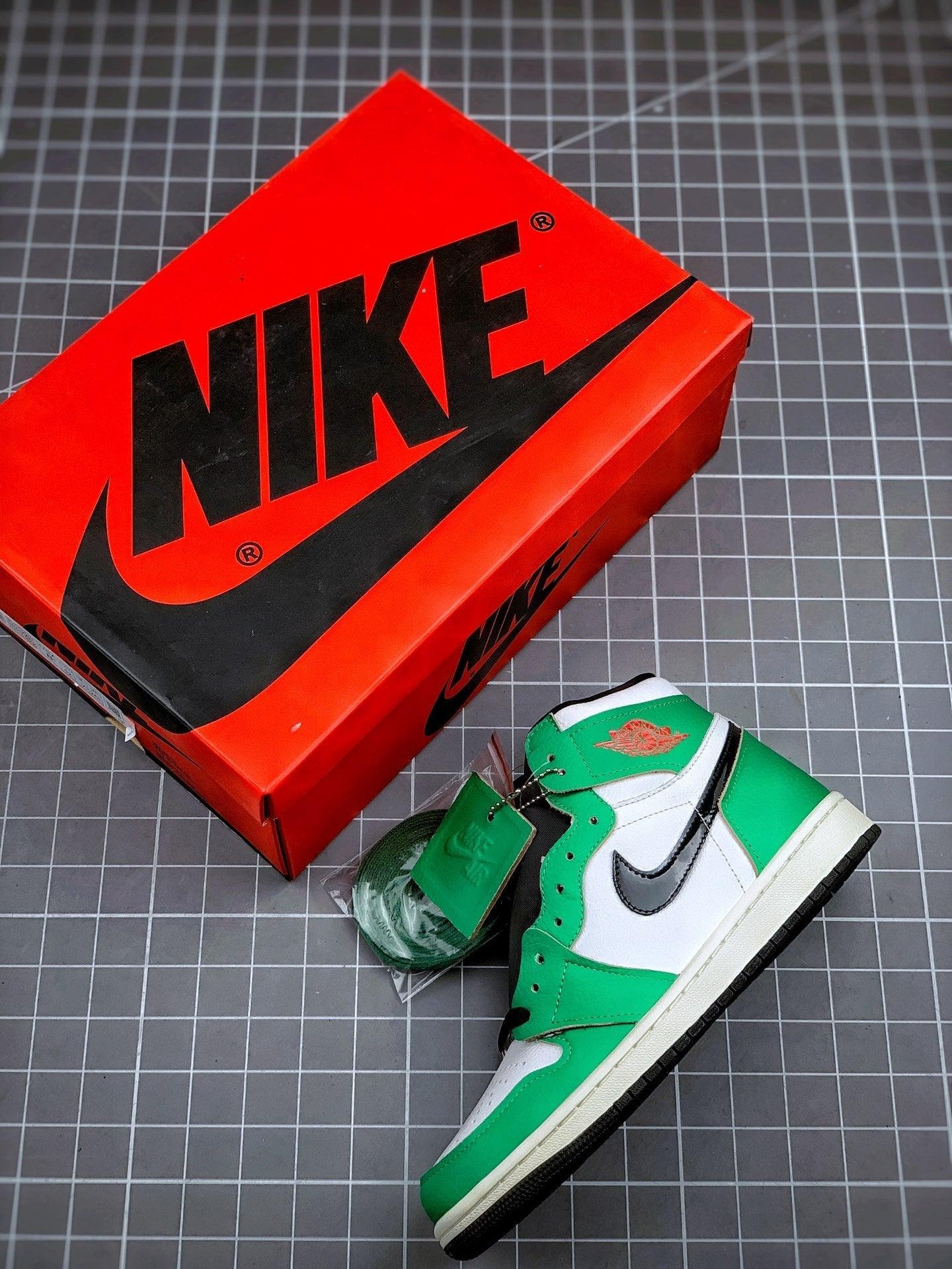 Designer Air Jordan 1 High OG Lucky Green DB4612-300