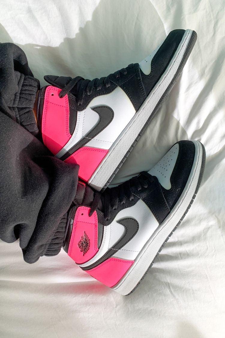 Designer Air Jordan 1 Low Pink AJ1 High Q ( Customs And Box ), Jordan 1 Sneakers Active