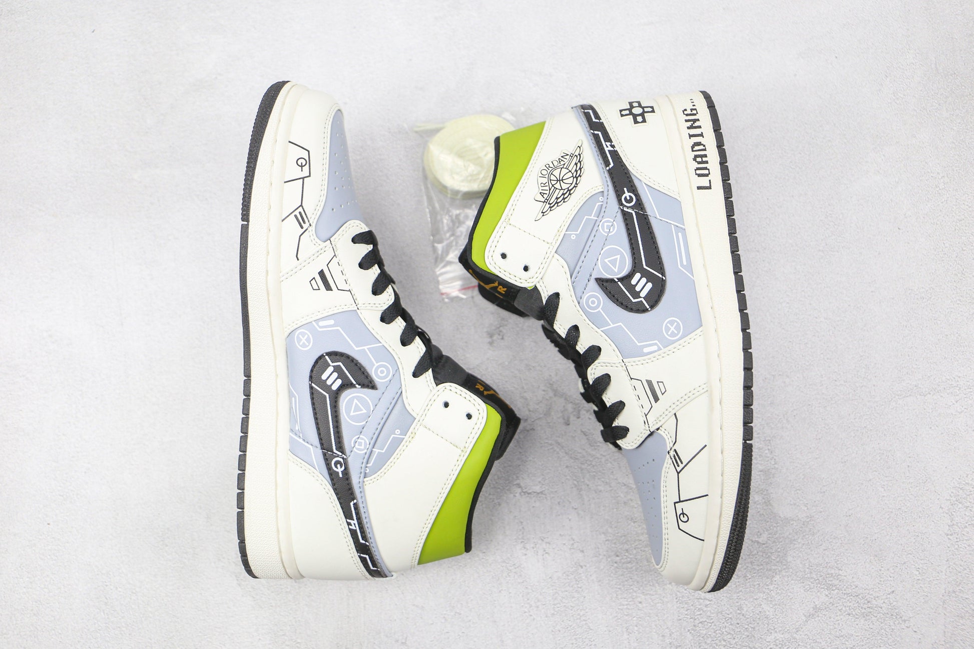 Designer Air Jordan 1 Mid 554725 170