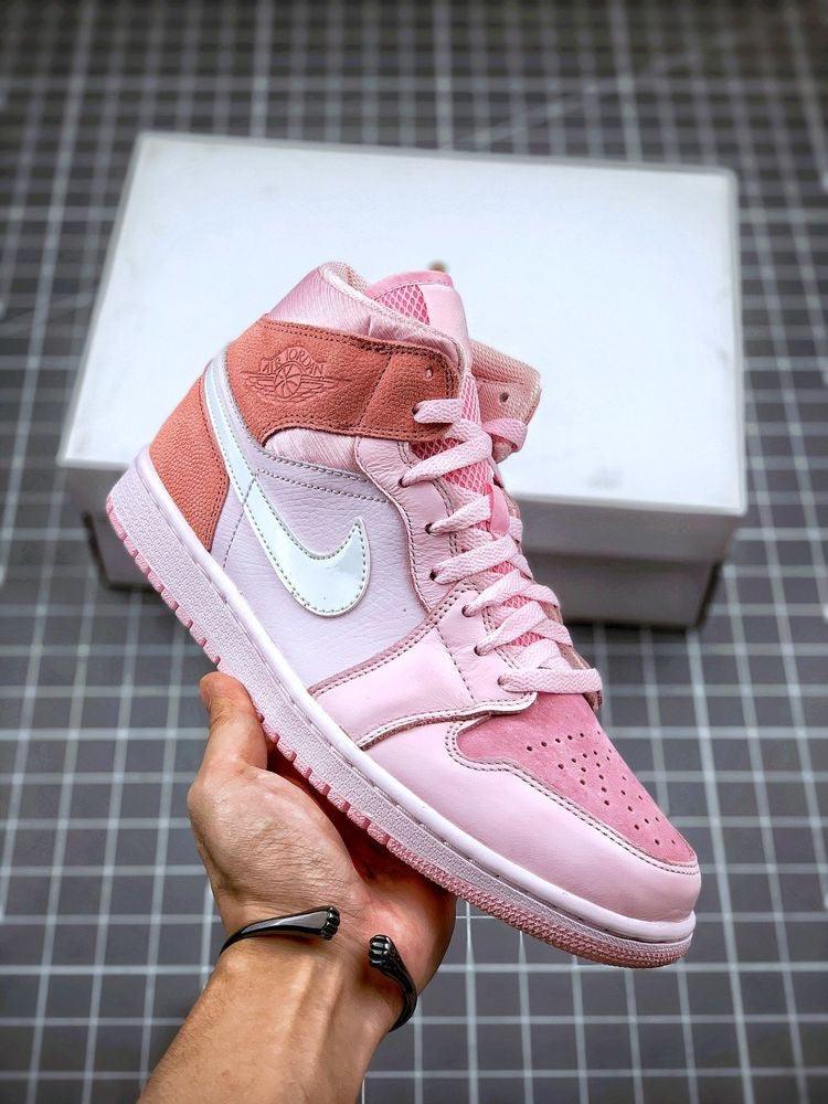 Designer Air Jordan 1 Mid Digital Pink High Q