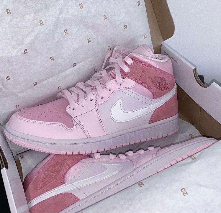 Designer Air Jordan 1 Mid Digital Pink High Q