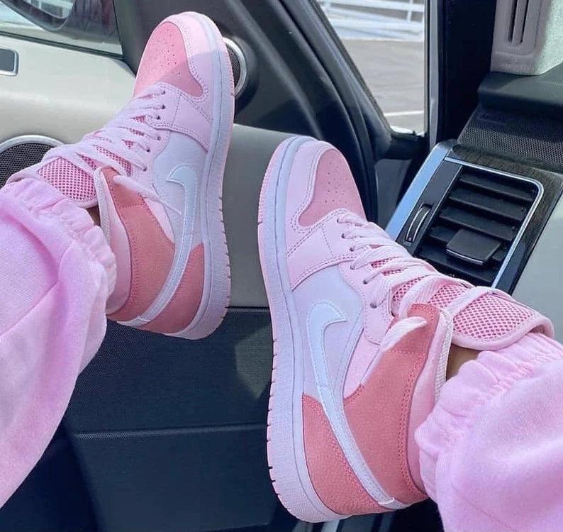 Designer Air Jordan 1 Mid Digital Pink High Q