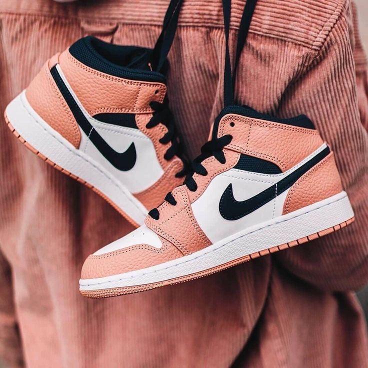 Designer Air Jordan 1 Mid Digital Pink Quartz High Q