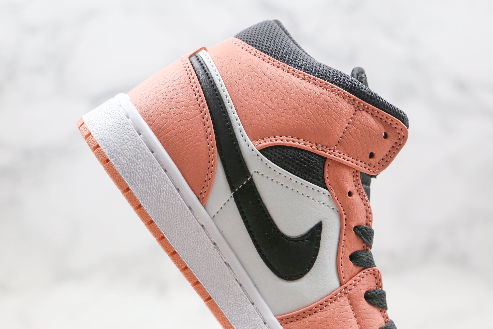 Designer Air Jordan 1 Mid Digital Pink Quartz High Q