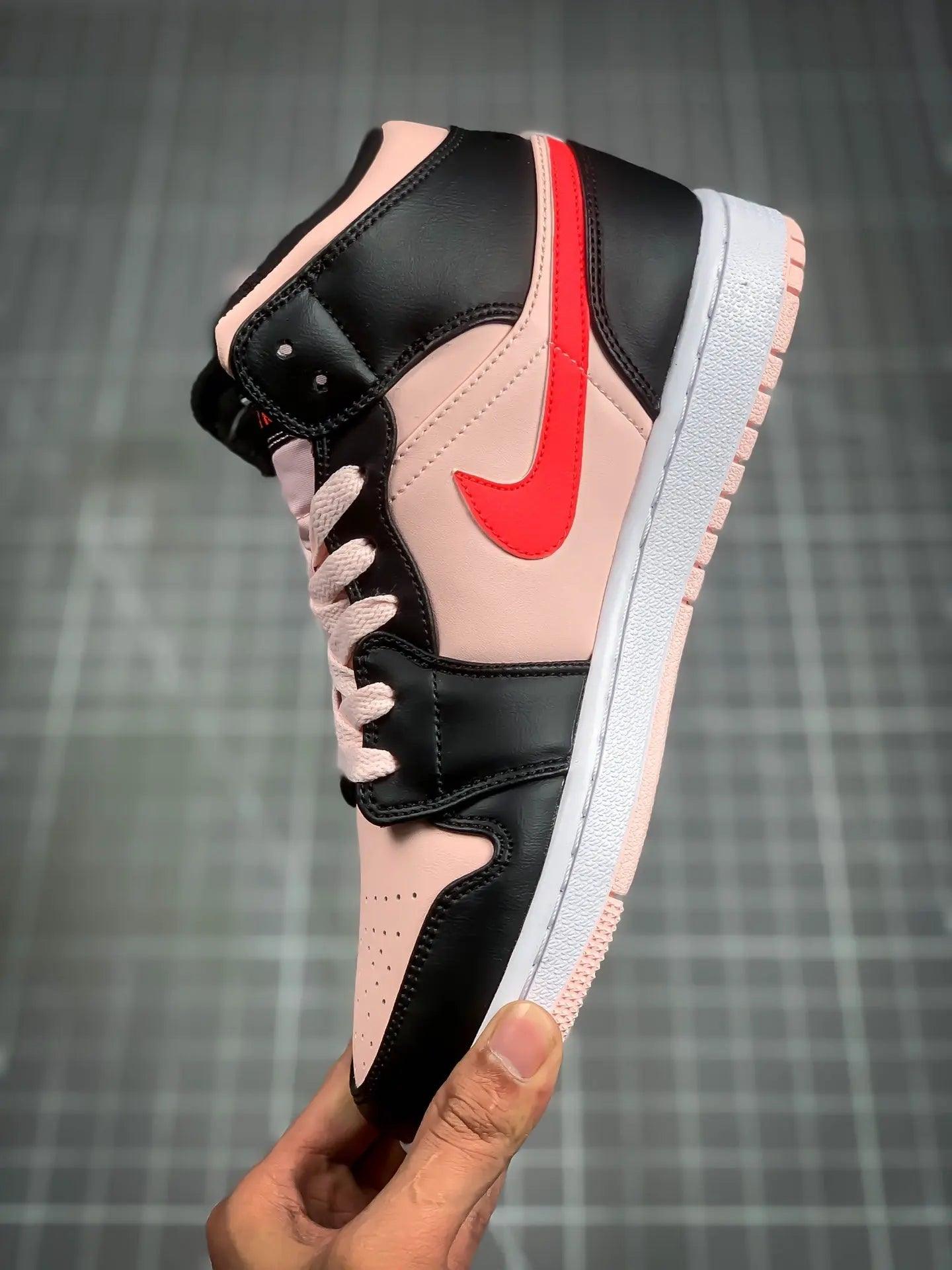 Designer Air Jordan 1 Mid Pink