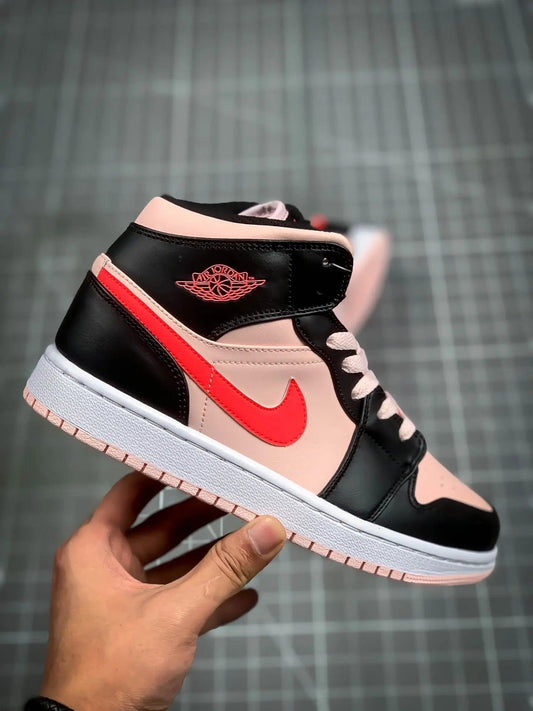 Designer Air Jordan 1 Mid Pink