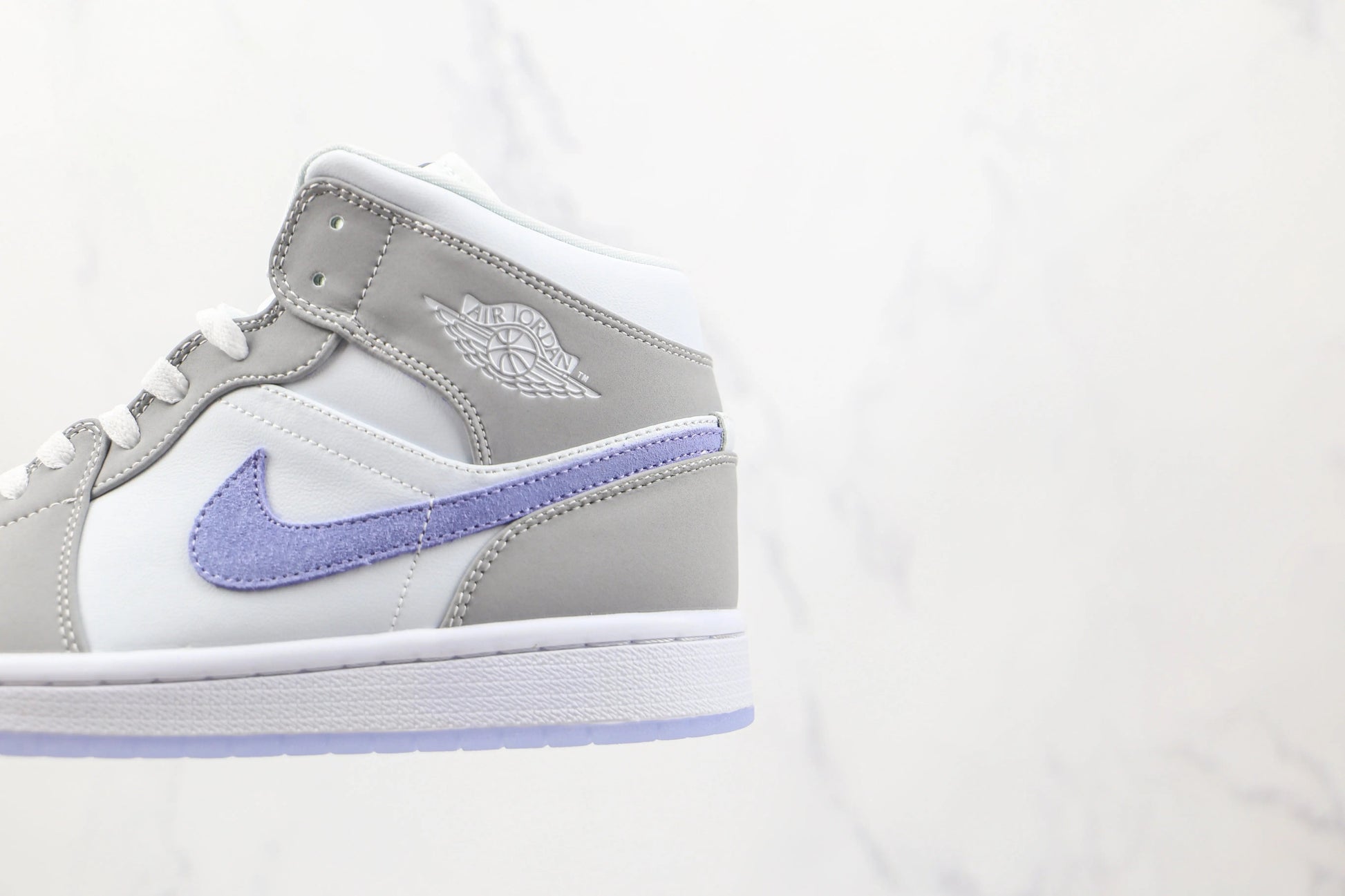 Designer Air Jordan 1 Mid Wolf Grey High Q