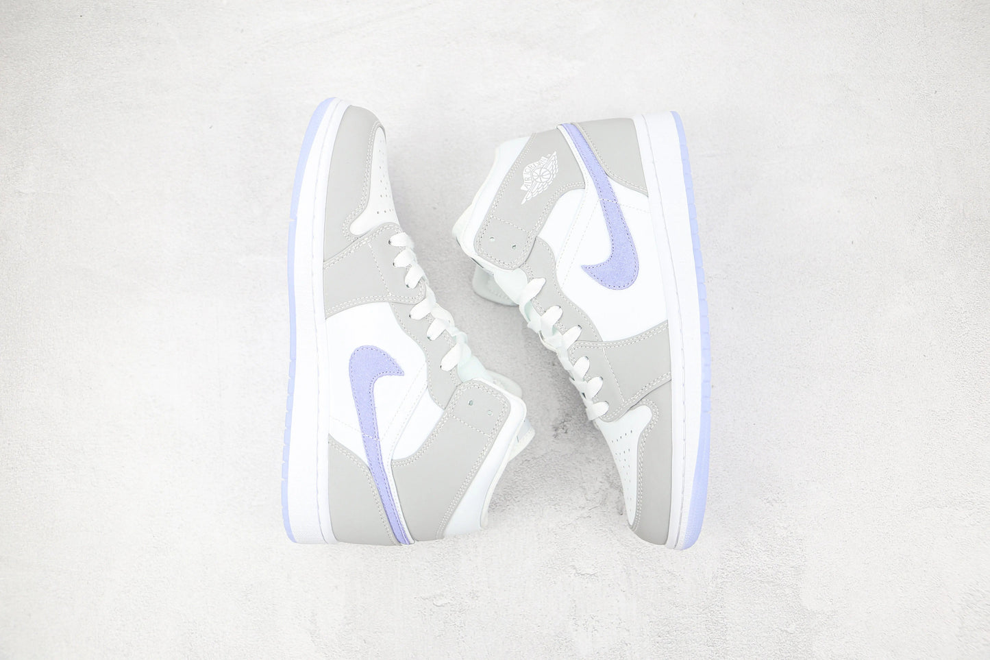 Designer Air Jordan 1 Mid Wolf Grey High Q