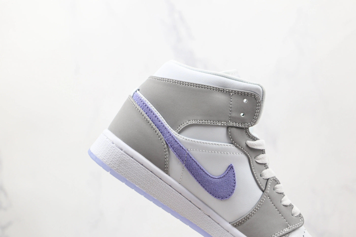 Designer Air Jordan 1 Mid Wolf Grey High Q