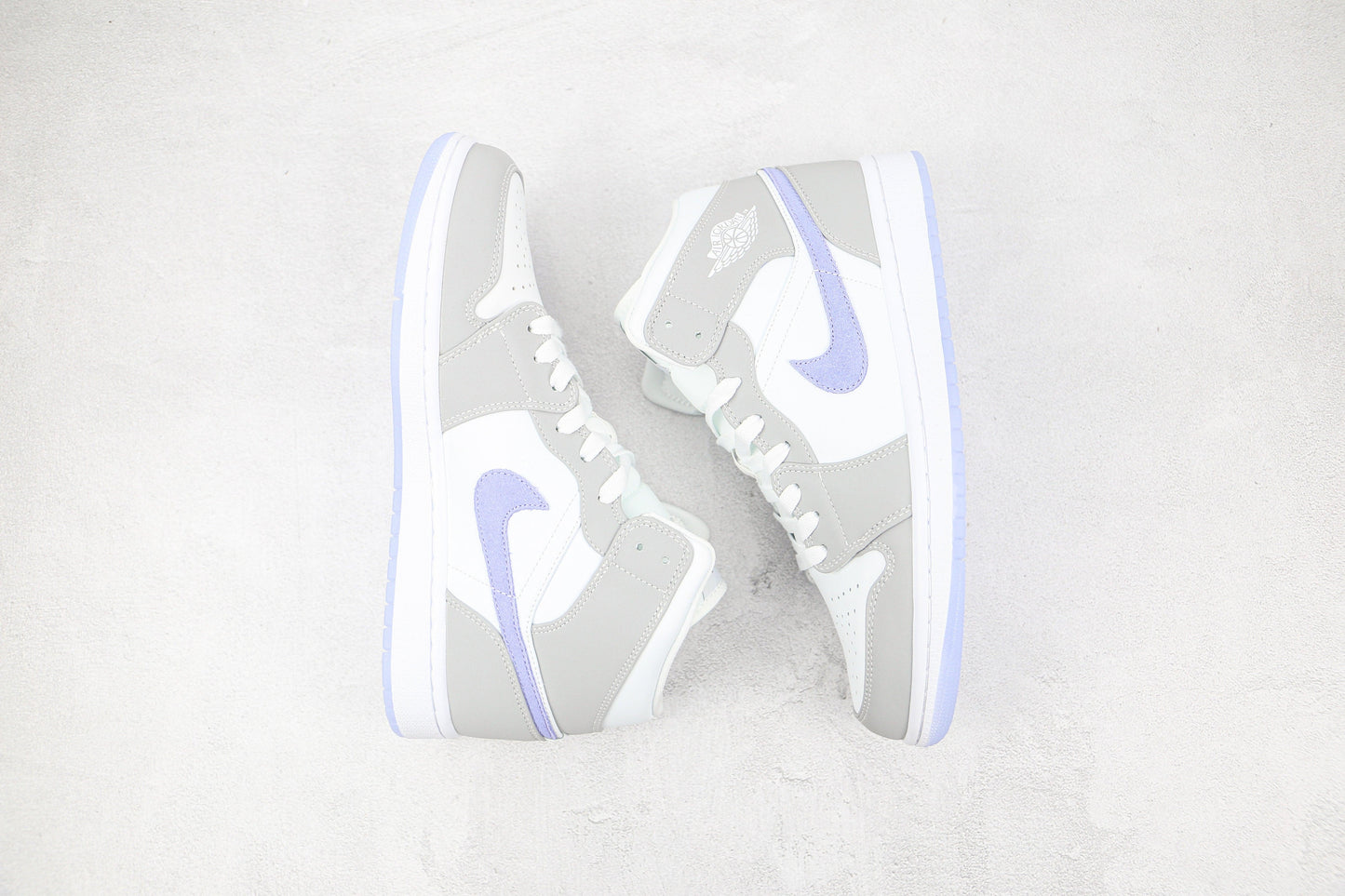 Designer Air Jordan 1 Mid Wolf Grey High Q