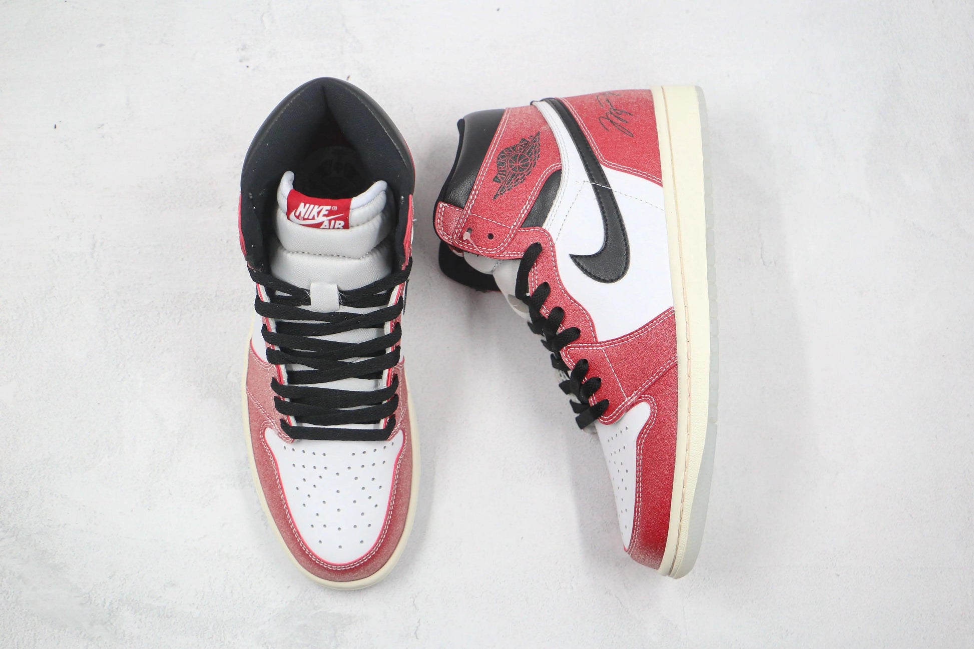 Designer Air Jordan 1 Retro OG SP AJ1 High Q ( Customs And Box ), Jordan 1 Sneakers Active