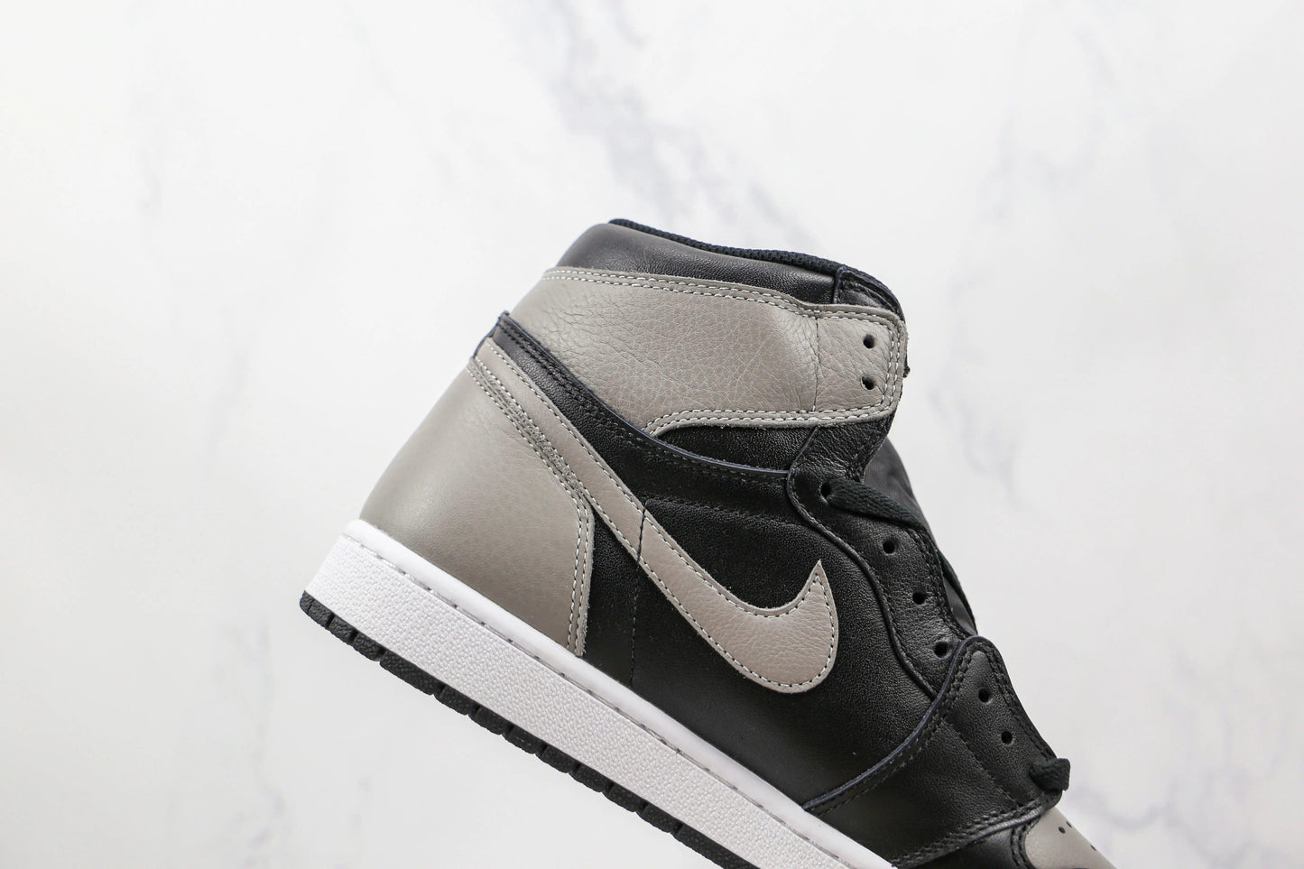 Designer Black Grey Jordan 1 High Q ( Customs And Box ), Jordan 1 Sneakers