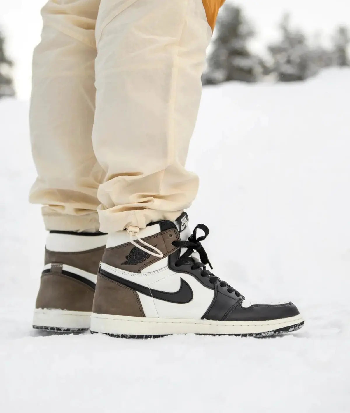 Designer Jordan 1 Retro High Dark Mocha High Q ( Customs And Box ), Jordan 1 Sneakers Active