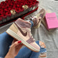 Designer Jordan 1 Mid SE Dark Pony Smoky Mauve DO7440-821