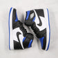 Designer Black Blue Jordan 1 High Q ( Customs And Box ), Jordan 1 Sneakers Active