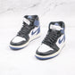 Designer BLUE BLACK Jordan 1 High Q ( Customs And Box ), Jordan 1 Sneakers Active