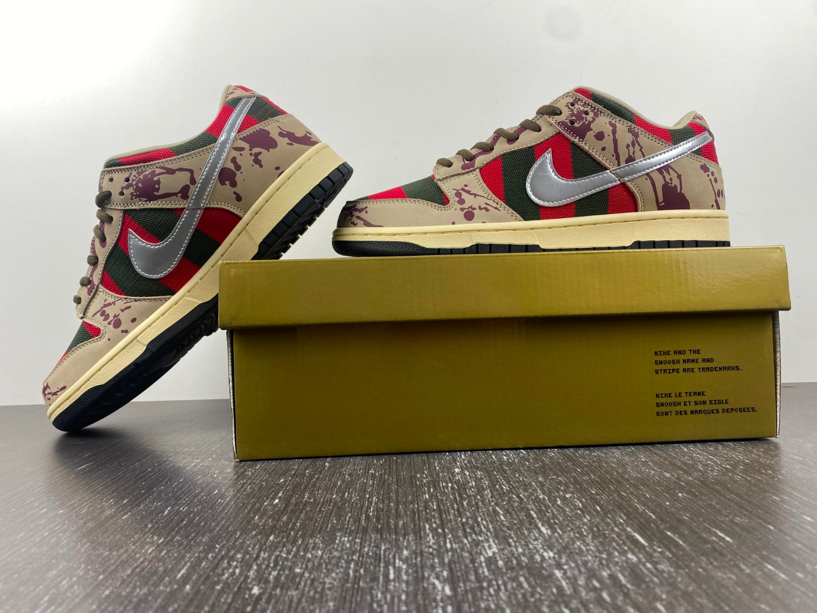 Designer SB Dunk Low “Freddy Krueger”