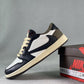 Designer Travis Scott × Air Jordan 1 Low OG “Reverse M CQ4277 105